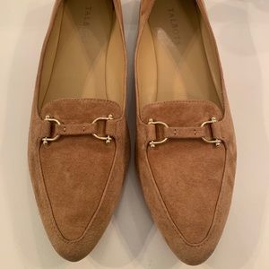 Talbots Women’s Loafer in tan suede, size 9M